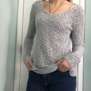 Grey Sweater.